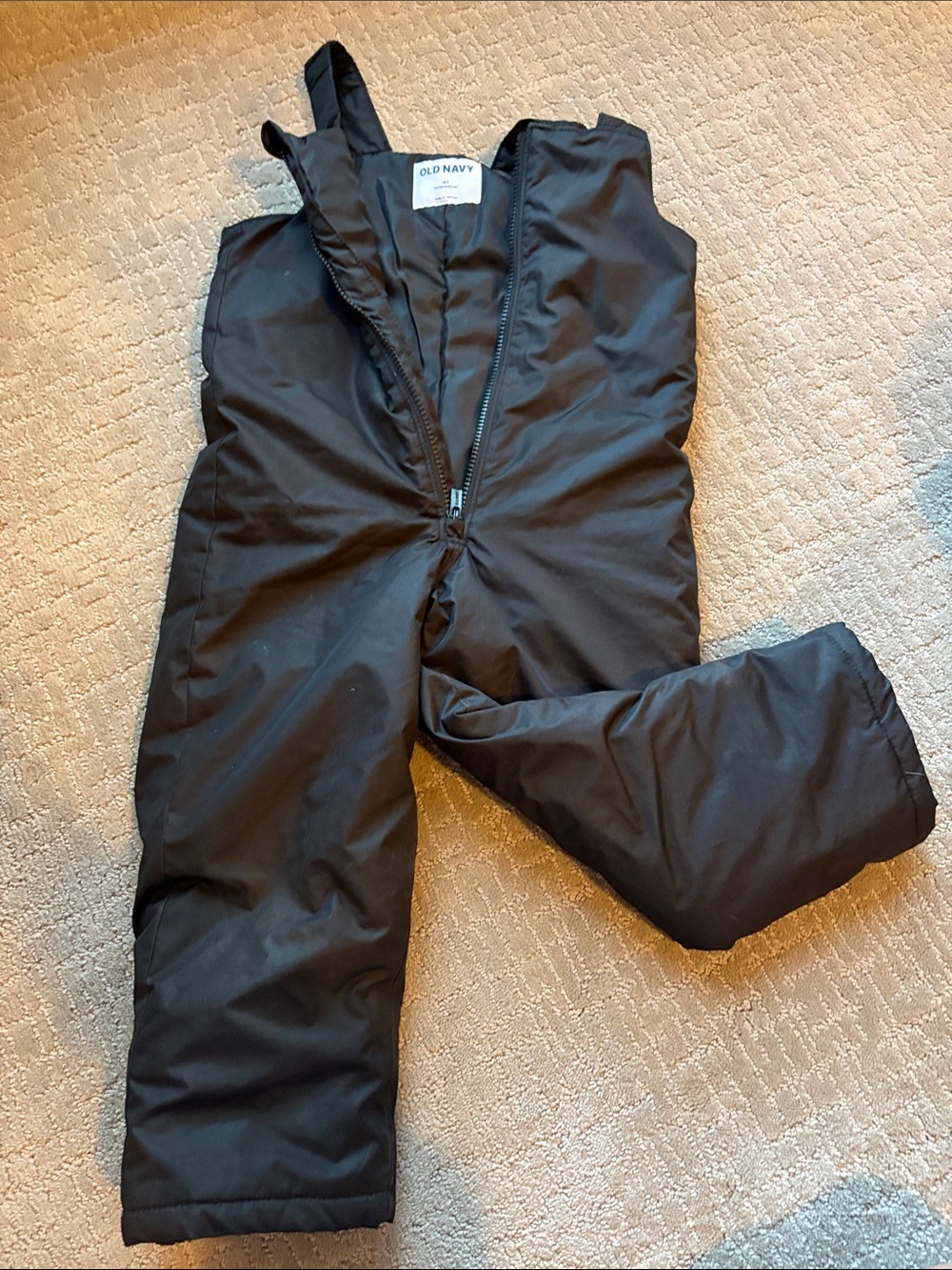 Old Navy Black Insulated Track Snow Bib Joggers